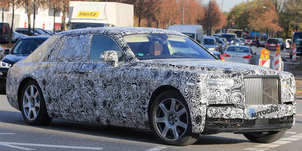 Компания Rolls-Royce приступила к тестам нового Phantom
