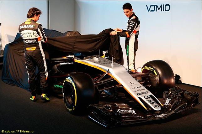 Force India представили VJM10