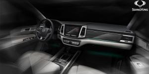 SsangYong опубликовал первые изображения нового кроссовера