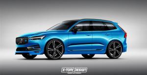 Опубликован рендер Volvo XC60 Polestar - UINCAR