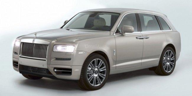 Опубликован еще один рендер Rolls-Royce Cullinan