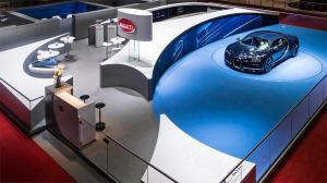 Стенд Bugatti признали лучшим на Женевском моторшоу