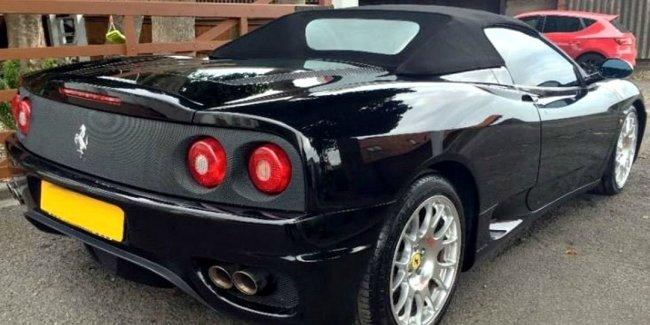 На продажу выставлен суперкар Ferrari 360 Spider Дэвида Бэкхема