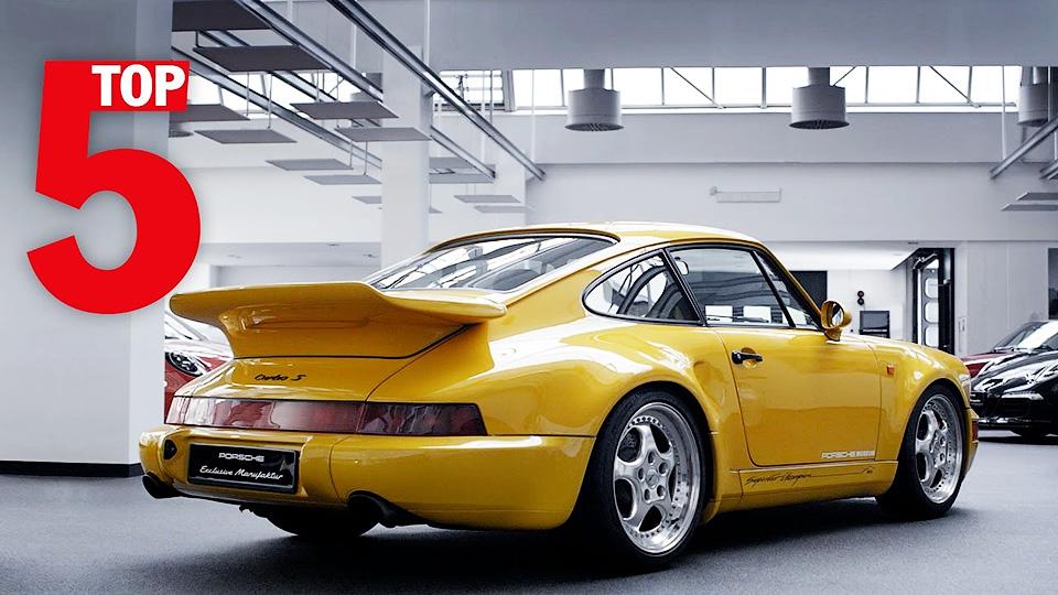 Компания Porsche назвала свои лучшие эксклюзивные спорткары