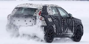 Серийная версия Volvo XC40 впервые замечена на тестах