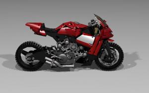 Моделька Lego Ducati V4