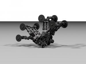 Моделька Lego Ducati V4