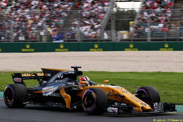 В Renault рассчитывают на очки в гонке