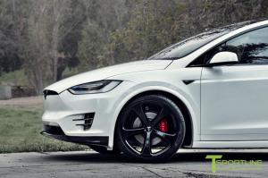Tesla Model X Bentley Red