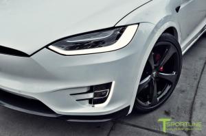 Tesla Model X Bentley Red