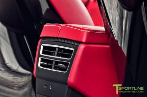 Tesla Model X Bentley Red