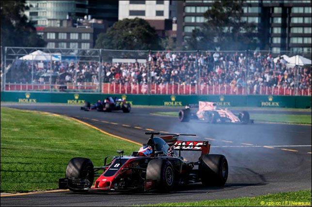 Двойной сход для Haas F1 в Мельбурне