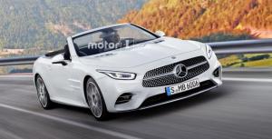 Опубликован рендер следующего поколения Mercedes-Benz SL-Class 