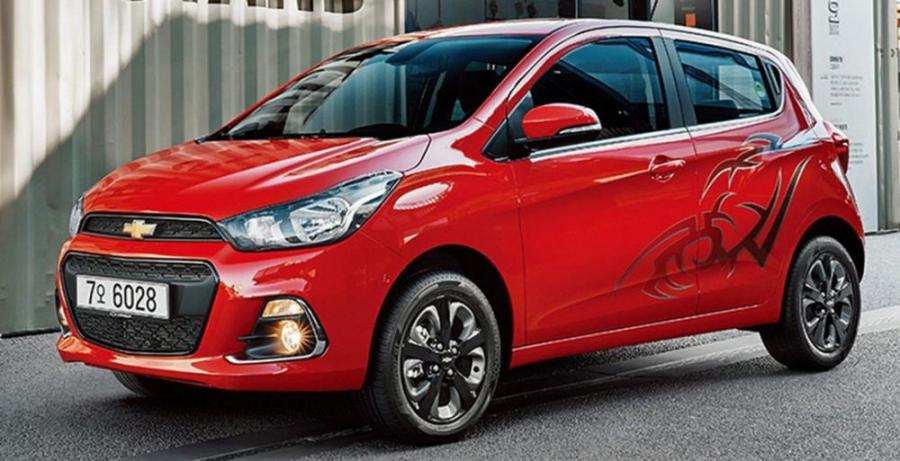 В продажу поступил особый Chevrolet Spark Graffiti Edition