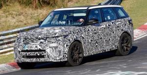 Обновлённый кроссовер Range Rover Sport SVR выехал на тесты