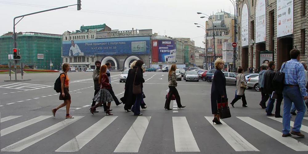 В Москве станет больше пешеходных переходов