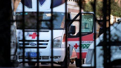 В Китае столкнулись 22 грузовика