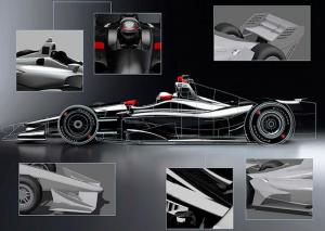 IndyCar: Представлены изображения машины 2018 года
