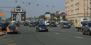 В Москве сузят полосы на дорогах для борьбы с пробками
