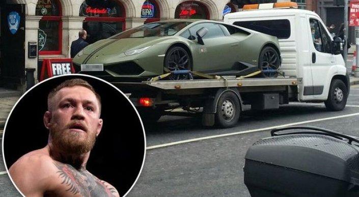 У Конора МакГрегора забрали роскошный Lamborghini