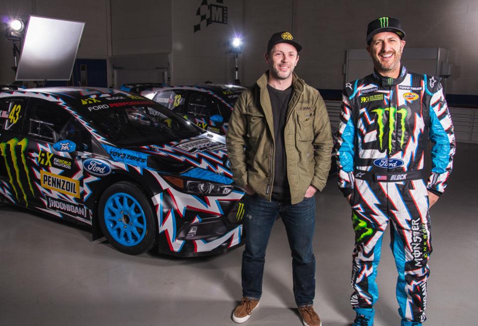 Кен Блок представил новый боевой 3D-окрас Focus RS RX