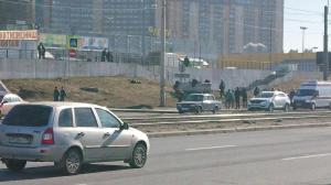 В Петербурге автомобиль вылетел на тротуар и насмерть сбил двух пешеходов