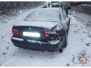В Могилевском районе столкнулись Mazda и грузовик Iveco: потребовалась помощь спасателей
