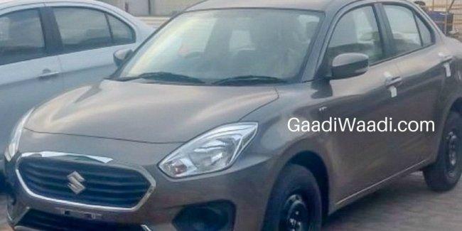 Новый седан Maruti Suzuki впервые показался на шпионских снимках