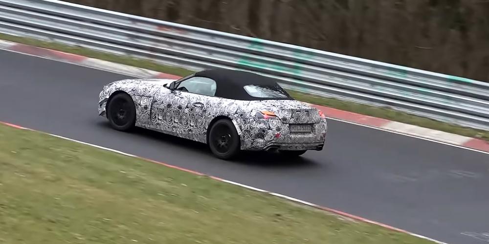 BMW испытала родстер Z5 на Нюрбургринге
