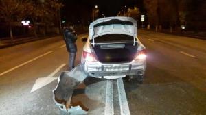 Водитель и пассажир сбежали с места ДТП в Алматы