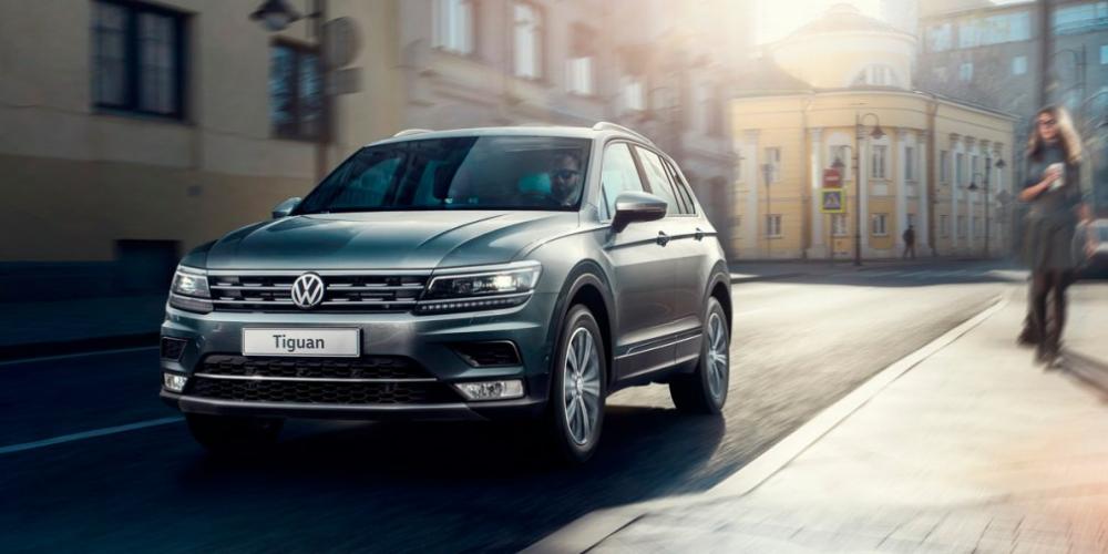 Volkswagen Tiguan получил в России новый двигатель