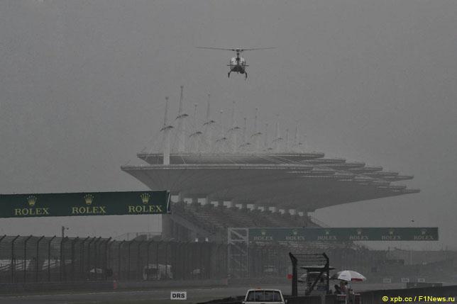 В FIA отказались от медицинского вертолета в Шанхае