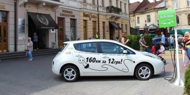 В Украине установят 50 станций зарядки электромобилей