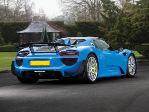 2015 Porsche 918 Weissach Spyder
