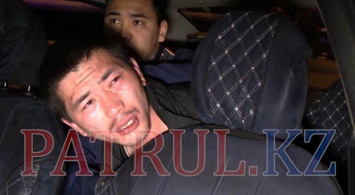 Виновник массового ДТП в Алматы устроил "концерт" полицейским
