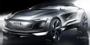 Audi рассекретила дизайн нового концепта E-Tron