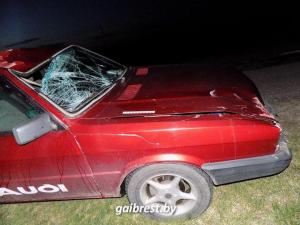 В Дрогичинском районе Audi насмерть сбила 20-летнего велосипедиста