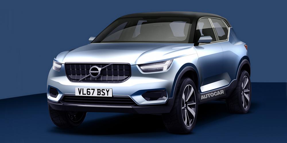 Первый электрокар Volvo разделит платформу с XC40