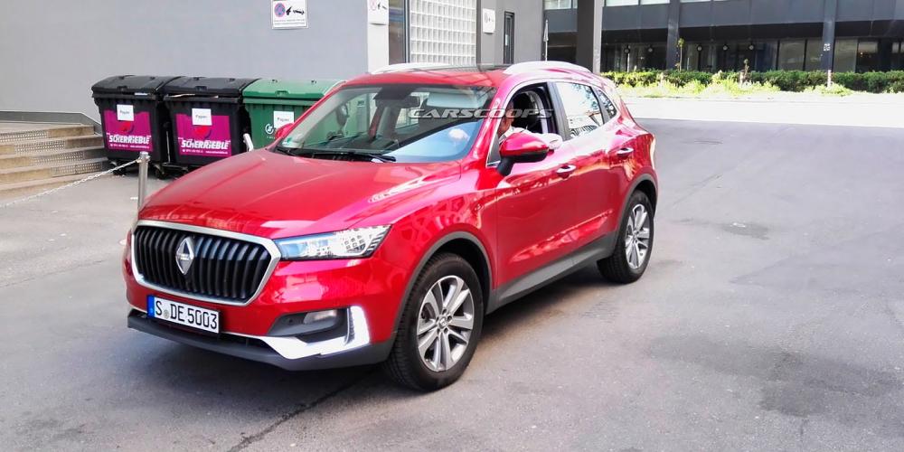 Кроссовер Borgward BX5 для Европы сфотографировали в серийном кузове