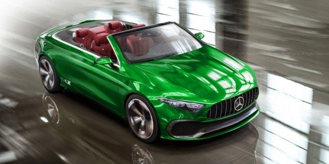 Концептуальный седан Mercedes-Benz A Concept лишили крыши