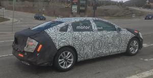 Прототип Chevrolet Malibu 2019 попал в объективы фотокамер