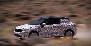 Новый кроссовер Volkswagen T-Roc показали на официальном видео