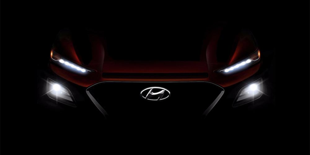 Hyundai опубликовал первое изображение нового компактного кроссовера