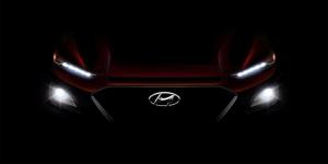 Hyundai опубликовал первое изображение нового компактного кроссовера