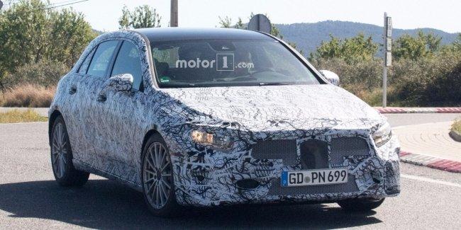 Прототип Mercedes-AMG A40 скрывает спортивный кузов