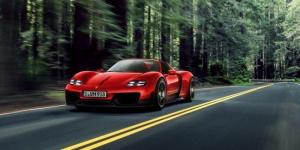 Опубликован рендер рестайлингового Porsche 918 Spyder