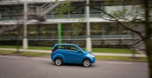 В Великобритании завершились продажи электрокара Mahindra e2o