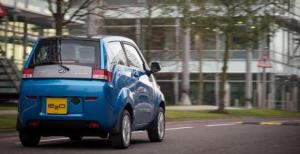 В Великобритании завершились продажи электрокара Mahindra e2o