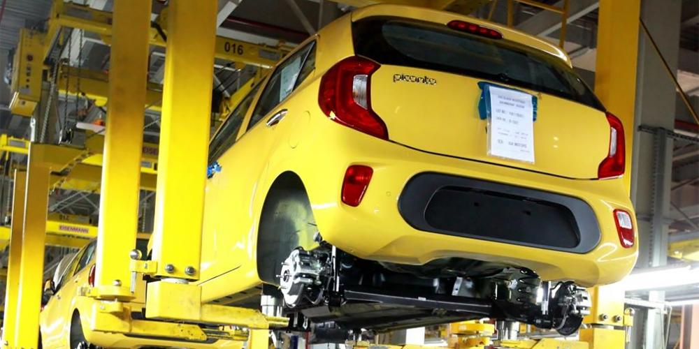 В Калининграде началось производство нового Кia Picanto