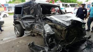Жуткое ДТП с автобусом и "Гелендвагеном" в Алматы: пострадали 15 человек
